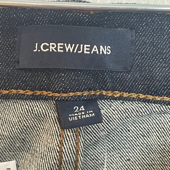 J. Crew Vintage Straight Jean In Resin Rinse Size 24 NWT - Picture 9 of 12